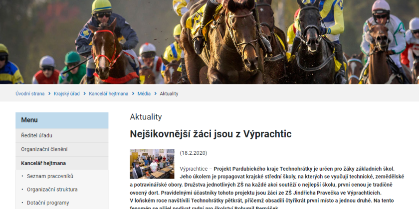 Nejšikovnější žáci jsou z Výprachtic