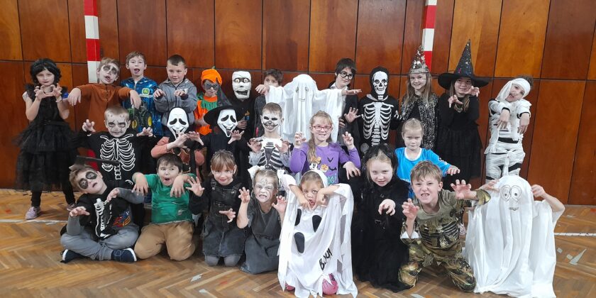 Hallowenská oslava v 1.,2. a 3. třídě