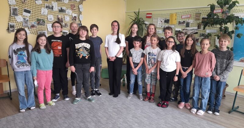 Operní pěvkyně navštívila naši školu