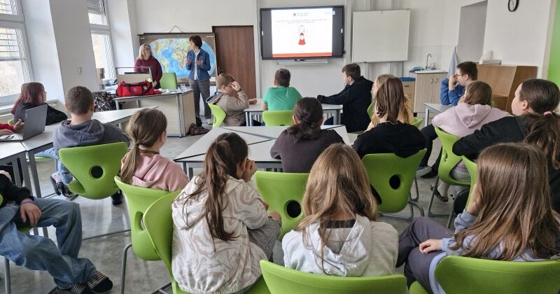Návštěva pracovnic Charity