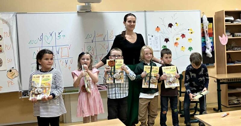 Slavnost Slabikáře v 1. třídě
